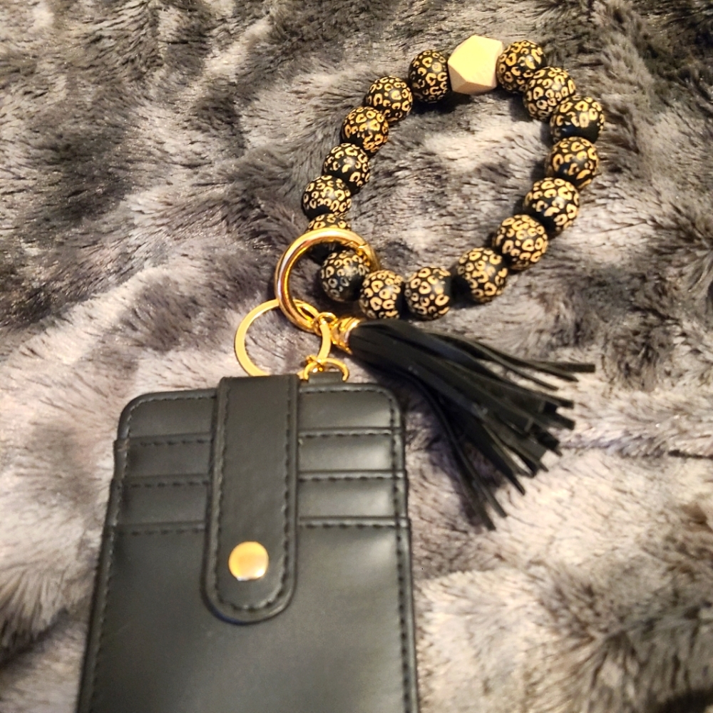 Beaded keychain